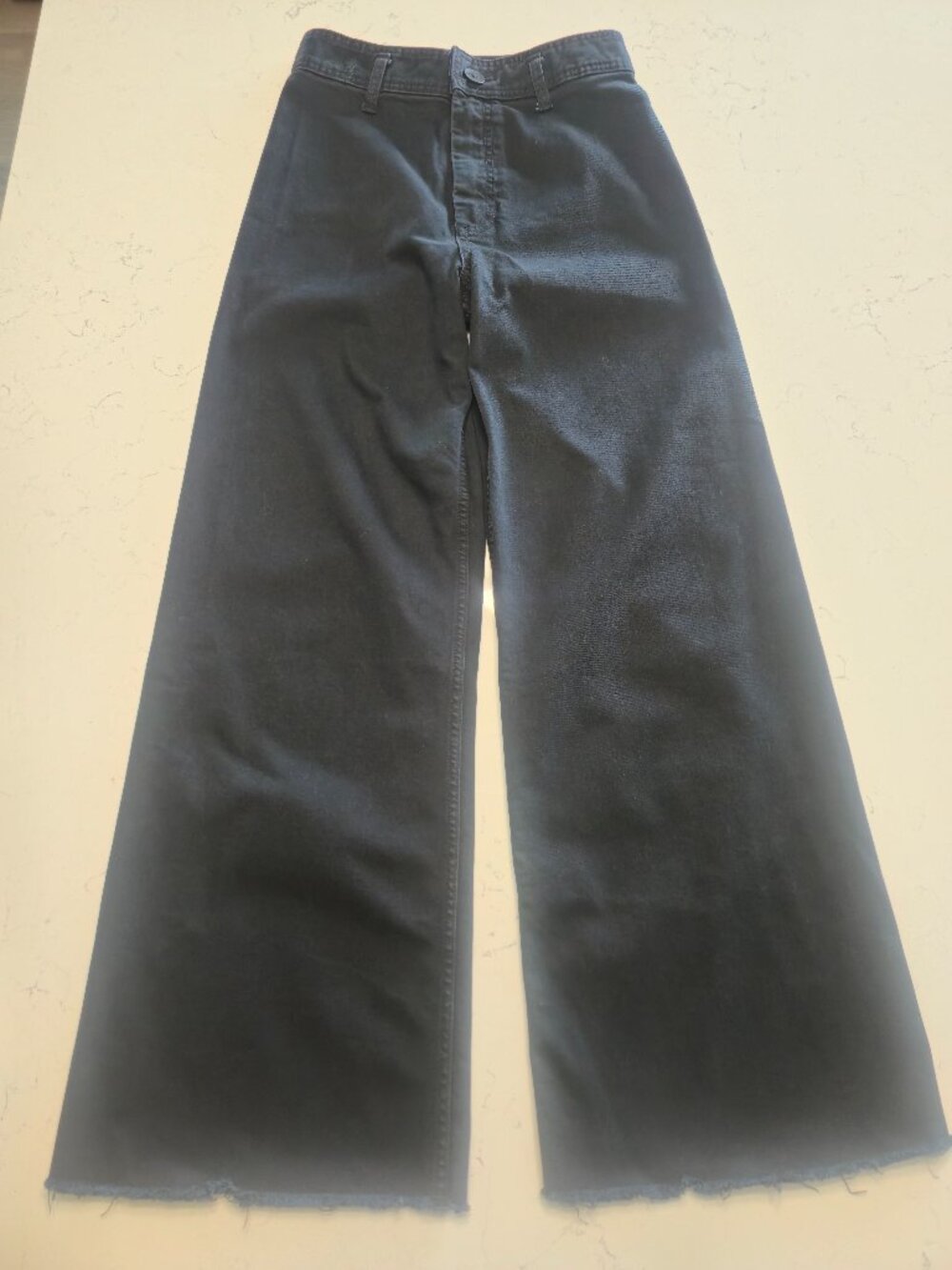 ZARA High‑Waist Wide‑Leg Jeans – Size 6 (USA)